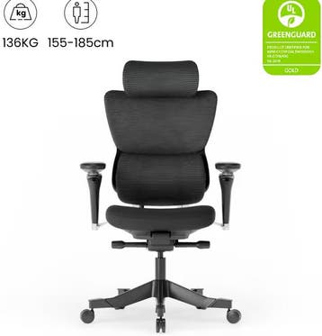 Ergonomische Bureaustoel - Office Chair - Gamestoel - Volwas, Verzenden, Zo goed als nieuw