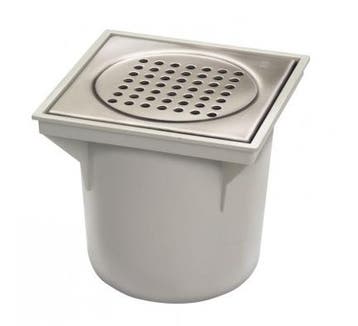 Emmer Vloer Put | ABS | 45 l/min | Geborsteld HorecaTraders, Verzenden, Nieuw in verpakking