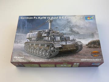 Trumpeter 00362 | German Pz.Kpfw. IV Ausf. D/E Fahrgestell, Verzenden, Nieuw