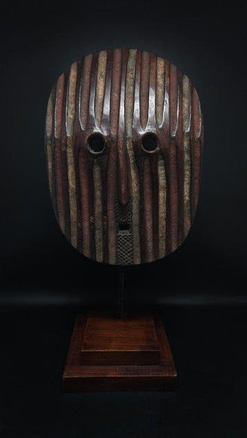 Prachtig masker - Yela - Congo RDC (Zonder minimumprijs), Antiek en Kunst, Kunst | Niet-Westerse kunst
