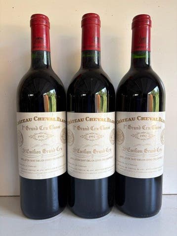 1992 Château Cheval Blanc - Saint-Émilion 1er Grand Cru, Nieuw