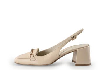 Roberto Festa Slingbacks in maat 37 Beige, Verzenden, Beige, Zo goed als nieuw, Roberto Festa