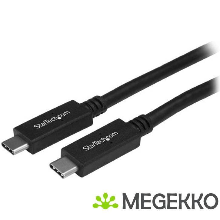 StarTech.com USB 3.2 Gen 2 10Gbps 60W USB Type-C 0.5m, Computers en Software, Overige Computers en Software, Nieuw, Verzenden