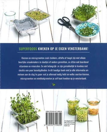 Kiemgroenten zelf kweken 9789044749809 Folko KULLMANN, Verzenden, Gelezen, Folko KULLMANN