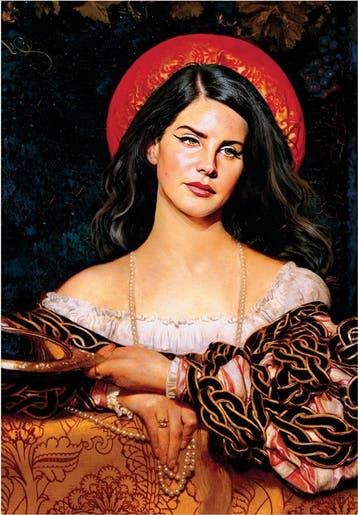 Posters - Poster Lana del Rey - Lana del Rey, Verzenden, Zo goed als nieuw