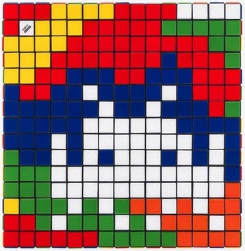 Invader (1969) - Rubik Camouflage
