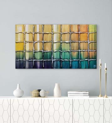 Jakub Maur Jecminek - DAWN OF HARMONY - 3D relief - 250236, Antiek en Kunst