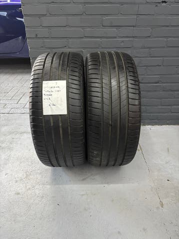 245/40/19 BRIDGESTONE TURANZA T005 5,5MM 2 STUKS €180,- 4123, Auto-onderdelen, Banden en Velgen, Band(en), Personenwagen, Zomerbanden