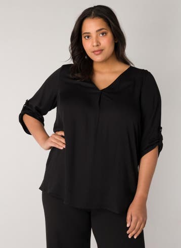 Base Level Curvy blouse Yanina Maat:, Verzenden, Nieuw, Overige kleuren