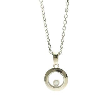 Chopard - Ketting met hanger - 18 karaat Witgoud