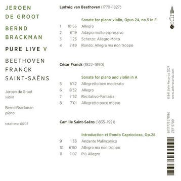 cd - jeroen de groot &amp; bernd brackman - PURE LIVE V -..., Verzenden, Zo goed als nieuw