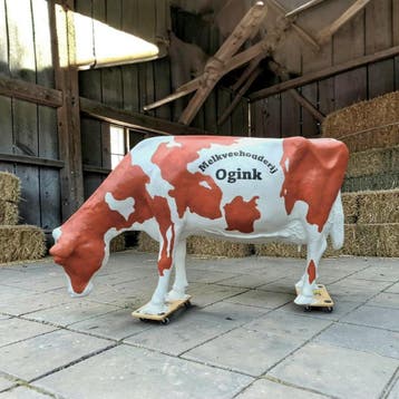 Polyester Koe, Olifant en Reclamebeelden voor Bedrijven, Ophalen, Nieuw, Kunststof, Dierenbeeld