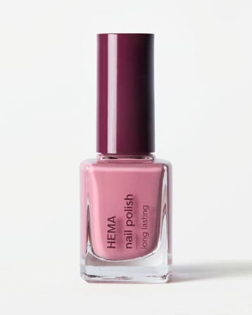 HEMA Long lasting nagellak 22 mauve on, Verzenden, Nieuw