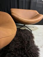 Label Gigi stoel - Als Nieuw - Verve leer, Zo goed als nieuw, Leer