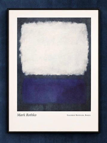 Mark Rothko (1903-1970) (after) - Blue and Grey, 1962