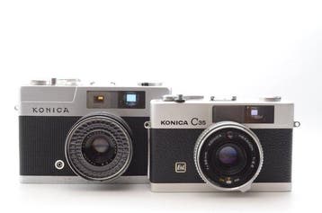 Konica EE matic + C35 EL Analoge camera, Nieuw
