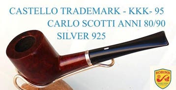 CASTELLO TRADEMARK 95 KKK CARLO SCOTTI - Pijp - Bruyere, Nieuw