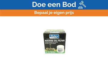 Bieden: Mallory 9-57806 black screw on oil filter, Ophalen of Verzenden, Nieuw, Motor en Techniek, Zeilboot of Motorboot