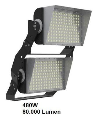 VOCARE LED MAX SPORT ULTRALUX 480W heavy duty schijnwerp..., Nieuw