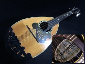Vintage 1962 Suzuki Violin Co. Bowlback Mandolin Model No. 6, Nieuw