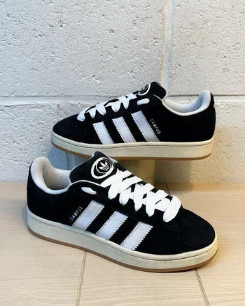 Adidas - CAMPUS BLACK P43,5 - Sneakers - Maat: EU 43.5, Nieuw