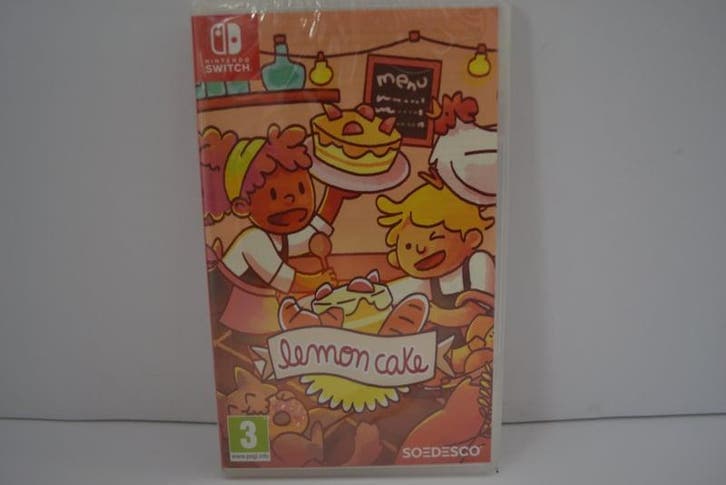 Lemon Cake - SEALED (SWITCH FAH), Spelcomputers en Games, Games | Nintendo Switch, Zo goed als nieuw, Verzenden