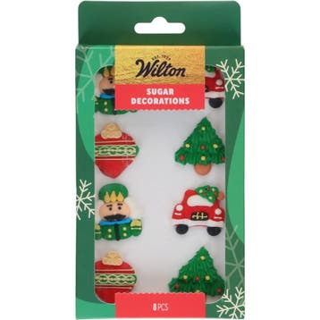 Wilton Suikerdecoratie Holiday Journey Set/8, Hobby en Vrije tijd, Verzenden, Nieuw