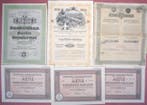Oostenrijk. 6 x Bonds + Stocks 1 x Austrian Loan of 2000, Antiek en Kunst