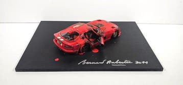 Bernard Aubertin (1934-2015) - Voiture Brùlée