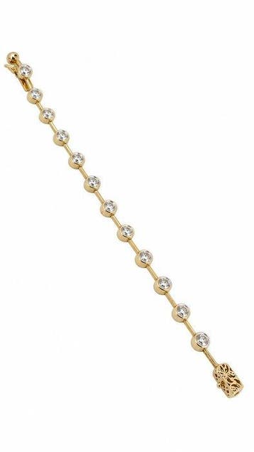 Tennis armband - 14 karaat Geel goud - 3.04ct. tw. Diamant