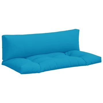Tuinkussens 110x58cm blauw | Tweedekansje | OP=OP, Tuin en Terras, Tuinmeubel-accessoires, Ophalen of Verzenden, Zo goed als nieuw