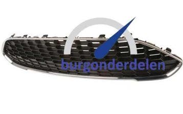 Ford Fiesta 2016-2017 Grill Sierrooster Zwart Met Chroom, Ophalen of Verzenden, Nieuw, Ford USA