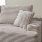 Coredo Bank - Corduroy bekleding - Links - Taupe, Verzenden, Nieuw