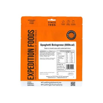 Spaghetti Bolognese - Expedition Foods, Diversen