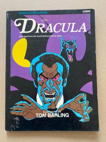 Horror Classics Library - Prachtig Beeldverhaal - Dracula, Eén stripboek, Verzenden, Gelezen