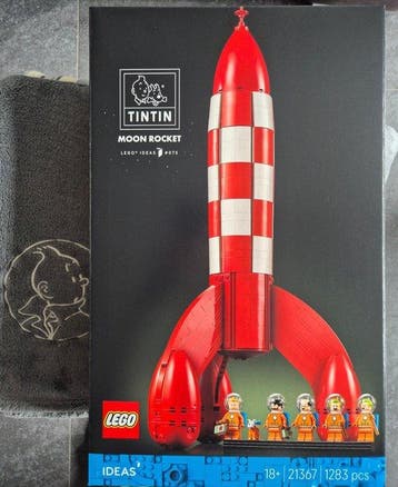 LEGO Niet op schaal - Modelraket - Tintin Moon Rocket, Nieuw