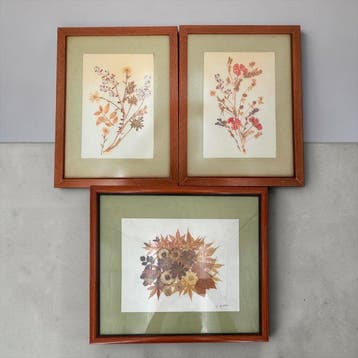 Wanddecoratie (3) - Frankrijk - Bloemenstillevens