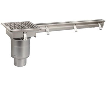 Vloerput sleufgoot  |  RVS | 1000 x 20 mm | 3,70 l/s, Verzenden, Nieuw in verpakking