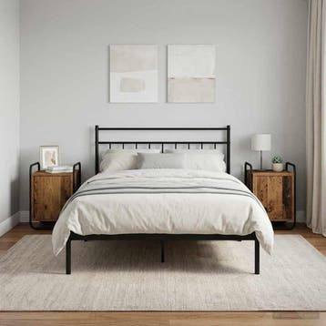 vidaXL Nachtkastje 2 st Oud hout Bewerkt hout, Huis en Inrichting, Minder dan 45 cm, Verzenden, Nieuw, Minder dan 55 cm