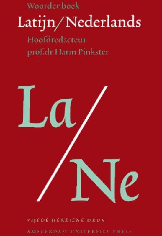 Woordenboek Latijn   Nederlands  CD ROM druk 5 9789089640734, Boeken, Studieboeken en Cursussen, Zo goed als nieuw, Verzenden