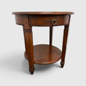 Bijzettafel - Houten Bijzettafeltje Klassiek - Hout