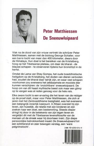 De sneeuwluipaard 9789063500146 P. Matthiessen, Boeken, Verzenden, Gelezen, P. Matthiessen