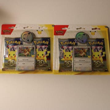 Pokémon - 2 Box - 2 x Pokémon 30th Celebration 2-Pack, Nieuw