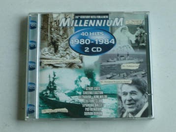 Millennium 40 Hits of 1980-1984 (2 CD), Ophalen of Verzenden, Zo goed als nieuw