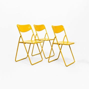 IKEA - Niels Gammelgaard - Klapstoel (3) - TED - Metaal,