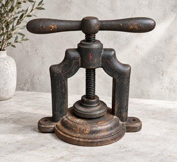 19th-century cast-iron golf ball press - Pers Antiek -, Nieuw