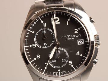 Hamilton - Khaki Pilot Pioneer Chronograph - Zonder, Nieuw