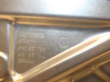 Ruitmechaniek 4Deurs links-voor Volkswagen Tiguan O86159, Ophalen of Verzenden, Nieuw