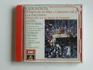 Gershwin - piano concerto / Daniel Wayenberg , Georges Petre, Cd's en Dvd's, Ophalen of Verzenden, Zo goed als nieuw