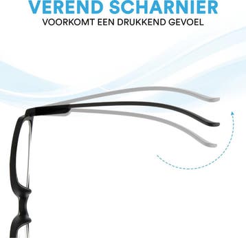 SBVR Blauw Licht Bril - Sterkte +1 - Blue light Glasses -, Ophalen of Verzenden, Nieuw in verpakking
